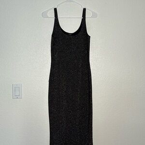 Elegant Black Sleeveless Dress